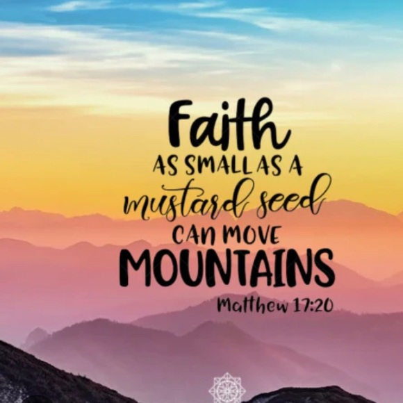 ➡️ 4/$15 Faith of a Mustard Seed Unisex Adj. Length Christian Necklace. ➡️4/$15 - Picture 2 of 12